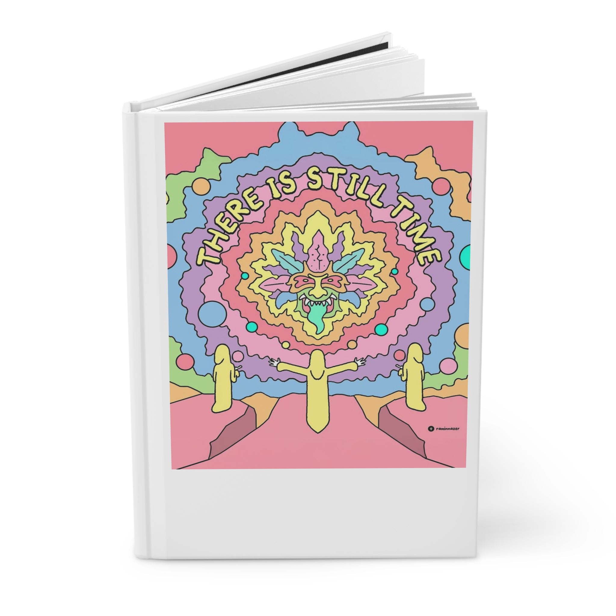Colorful Motivational Hardcover Journal | Reflective Writing, Personal Growth, Gift for Students, Artists, Dreamers, Festive Journaling