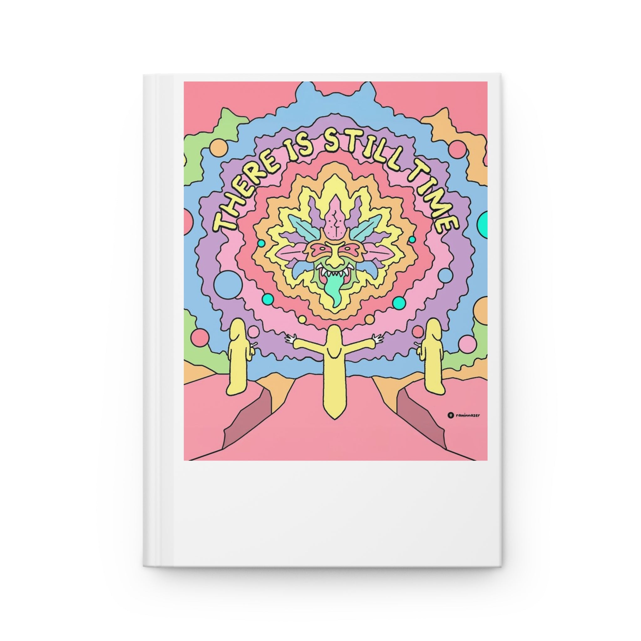 Colorful Motivational Hardcover Journal | Reflective Writing, Personal Growth, Gift for Students, Artists, Dreamers, Festive Journaling