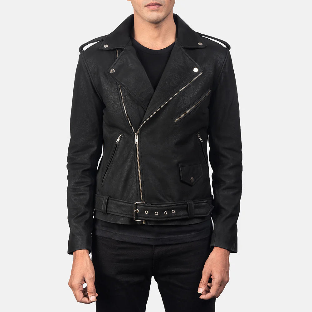 Allaric Alley Leather Biker Jacket – Men’s Timeless Heritage Edition